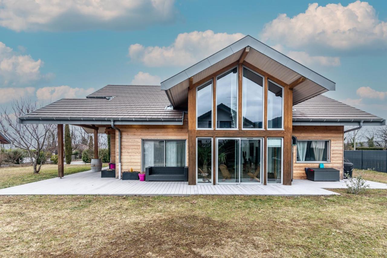 Villa Tout Confort - Piscine - Montagnes - Lac - Parking Armoy Eksteriør bilde
